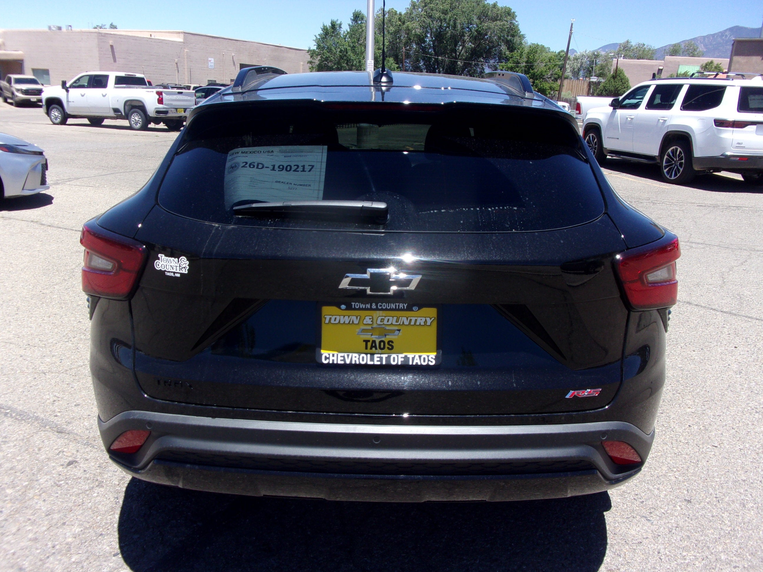 2026 Chevrolet Trax 2RS